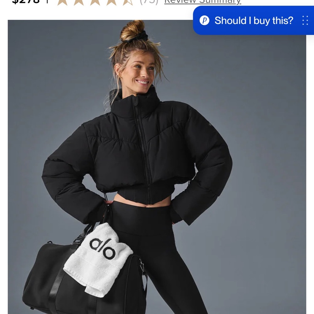 alo Yoga - Main Act Corset Puffer